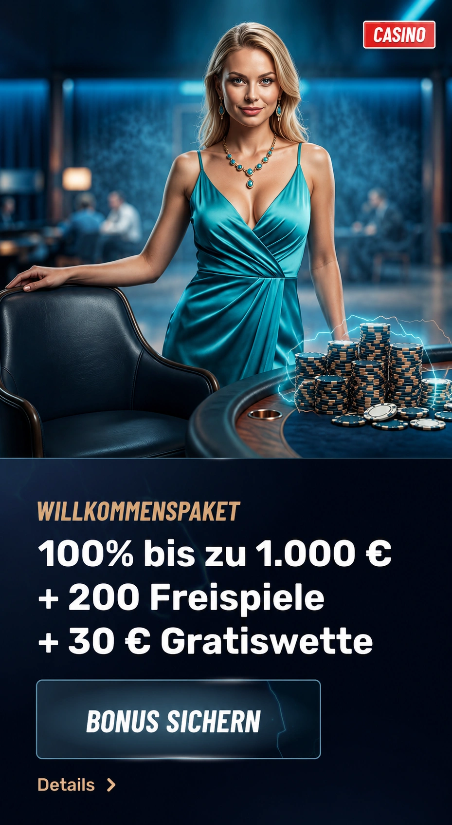 Golazzo Casino-Affiliate-Landing-Vorschau